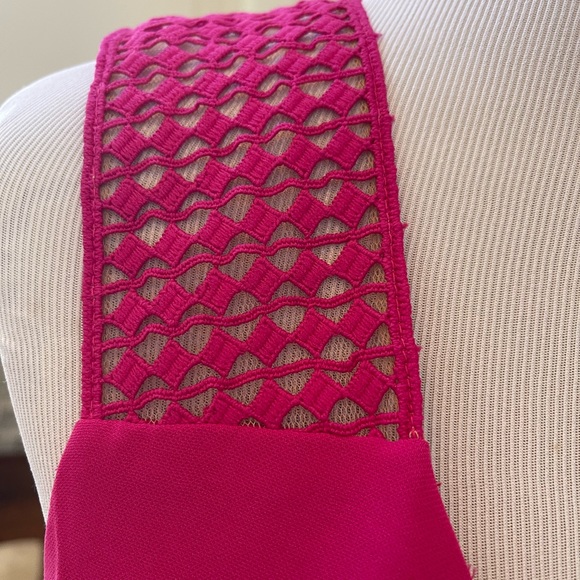 Adrianna Papell size 10 pink sleeveless dress - Picture 3 of 5